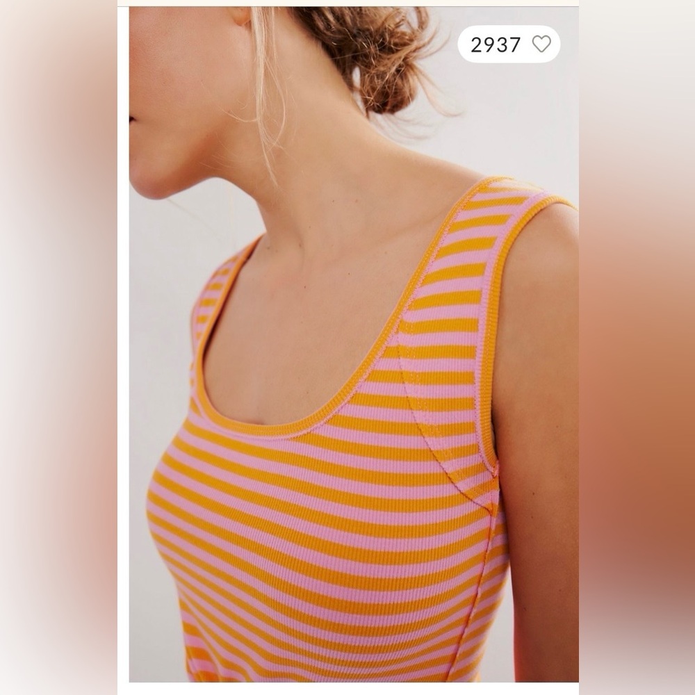 Free People Hummingbird Stripe Tank